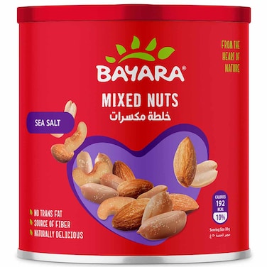 Bayara Mixed Nuts Sea Salt Can, 225g
