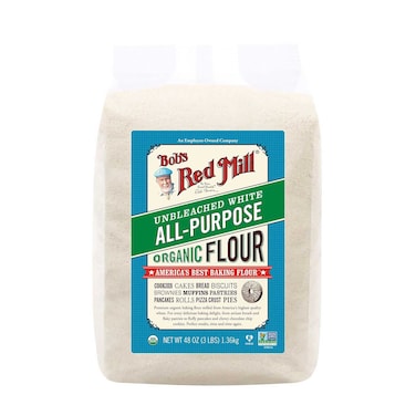 Bob's Red Mill Organic Unbleached All Purpose White Flour, 1.36kg