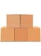 SHOWAY [5pack] Carton box, Cardboard, for moving shipping and packing Double Wall 100% Recyclable Corrugated Cardboard Moving Boxes (45x45x45cm)