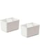 Inomata Hokan-sho Plastic Small Lingerie Case Set 2-Pieces