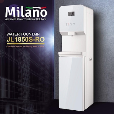 Danube Home Z80 Milano Freestanding RO Purifier, White - L 360 x W 46 x H 1400mm