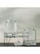 Danube Home Aresha 3-Piece Glass Beverage Dispenser With Rack, 2x5.7L