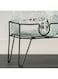Danube Home Aresha 3-Piece Glass Beverage Dispenser With Rack, 2x5.7L