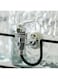 Danube Home Aresha 3-Piece Glass Beverage Dispenser With Rack, 2x5.7L