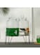 Danube Home Aresha 3-Piece Glass Beverage Dispenser With Rack, 2x5.7L