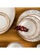 Danube Home Royal 32-Piece New Bone China Dinner Set -Serve 6