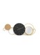 Danube Home Cambridge Modern Wall Clock With Accent Stylish And Functional Clock For Home Office Bedroom Living Room Elegant Design Accurate Timekeeping And Easy To Read 81.5X30X4.5cm Black