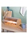 Danube Home Aaron Bamboo Bread Box With Frosted Clear Ps Cover Natural Bamboo And Polypropylene Plastic Simple Food Container Modern Houseware Storage L 39x25 X H 19cm