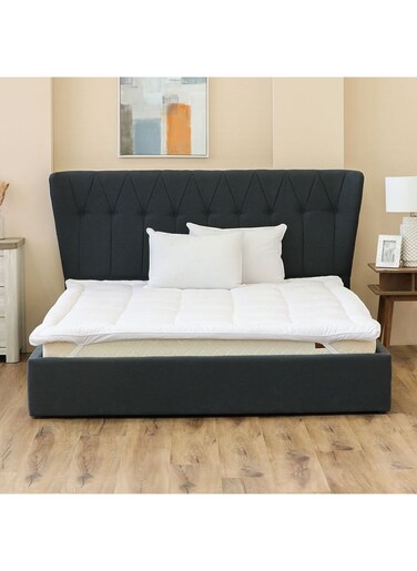 Serenity Feels Like Down Mattress Topper King 180x200cm White