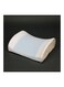Danube Home Gel Lumbar Pillow Hypoallergenic Side And Back Sleeping Pillows For Neck And Shoulder Support Polyester White 34x30x12cm