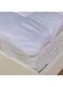 Danube Home Quilted Queen Size Mattress Protector Soft And Breathable Mattress Cover L150XW200+30cm