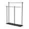 Danube Home Milano Ace Floor Towel Bar Stylish And Durable Free-Standing Towel Rack, Modern Bathroom Storage, Rust-Resistant Stainless Steel, Space-Saving Design, Elegant Towel Holder Matt Black