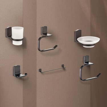 طقم هدايا ميلانو بيكاسو لإكسسوارات الحمام، 6 قطع، متعدد الألوان، 64 × 44 × 44.7 سم