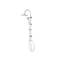 Milano Beatrice Shower Column, 110 mm Silver Standard