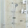 Danube Home Milano Innova Sliding Bar Shower Kit Silver 40x60cm
