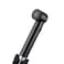 Danube Home Milano Hana Shattaf Set Matt Black, PVC Shattaf, No Leak Toilet Sprayer Handheld Bidet Spray For Bathroom Toilet Washroom - Black