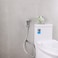 Milano Kevon Shattaf Set Handheld Bidet Sprayer With Hose For Toilets Bathroom Lavatory L 26 x W 17 x H 5.5 cm