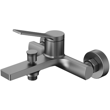 Danube Home Milano Tella Bath Shower Mixer With Shower Set