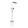 Milano Zia Rain Shower Column Complete Set, Brass Rain Shower For Toilets, Bathroom, Lavatory L 96 x W 44 x H 47 cm Chrome