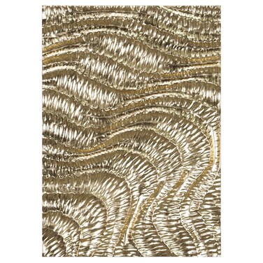 Danube Home Skia Glass &amp; PP Golden Desert Shadow Boxes Wall Art - 50X70X25cm Abstract Wall Decor For Living Room, Bedroom &amp; Office Modern Home Decoration Decorative Home Accessories