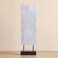 Danube Home Ava Polyresin 2-Tone Texture Sculpture - (19.5X7.5X62.5cm) Elegant White Home Decor Figurine Artistic Accent For Living Room, Shelf, Tabletop Decorative Home Accessories