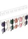 PINKE Sunglasses Organizer, 2 Pack Wall-Mounted Eyeglasses Holder, Clear Acrylic Display Rack with 14 Slots, Ideal for Home and Office Storage, Unique Gifts for Husband, Women