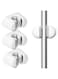 Lonimia Broom Holder, 3 PCS Wall Mount Mop Organizer Gripper, Self-adhesive Cleaning Suppliers Hanger Stands Rack for Bathroom, Kitchen, Garden, Garage Organization Storage