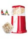 Popcorn Popper, Hot Air Popcorn Maker Machine with Measuring Lid Automatic Mini Healthy Oil-Free Popcorn Making Machine, 50g Grain Capacity 3Mins Ready Food for Movie Nights Home Cinema Party Birthday