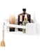 Umbra Flex Adhesive Corner Bin, White
