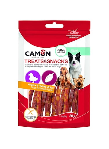 Camon Duck&amp;Potato Sticks (80G)-14Pcs