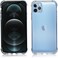 Muzz Clear Case for iPhone 15 Pro, Anti-Scratch PC Back, Slim TPU Shockproof Bumper Cover, Clear (iPhone 15 Pro)