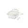 LocknLock Fresh Oven-Safe Glass Square Container 160ml &ndash; Airtight, Leakproof &amp; Heat-Resistant