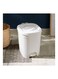 Box Tidy Pedal Bin White 14.7Liters