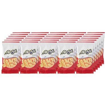 Crunchos Roasted Peanuts, 13g, Pack of 30
