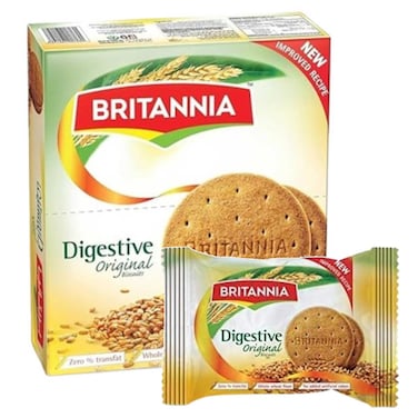 Britannia Sugar Free Digestive Biscuits 180g Pack of 6