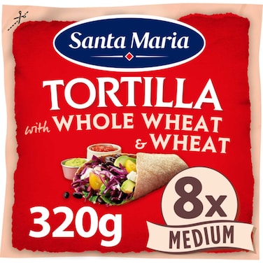 Santa Maria Whole Wheat Tortiila 320g