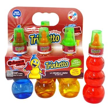 Casa De Dolce Trinketto Cherry Flavour Soft Drink, 70ml Pack of 6