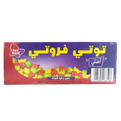 كلويتا ريد باند أوريجينال ليف توتي فروتي حلوى  18 غرام (حزمة من 30).