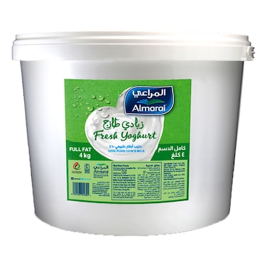 Almarai Full Fat Fresh Yoghurt, 4kg