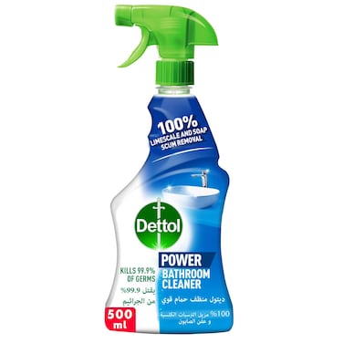 Dettol Bathroom Cleaner Spray Bottle, 500ml