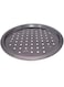 EASY BAKER Pizza Crisper Pan, BLACK, 35x35x1.5 cm