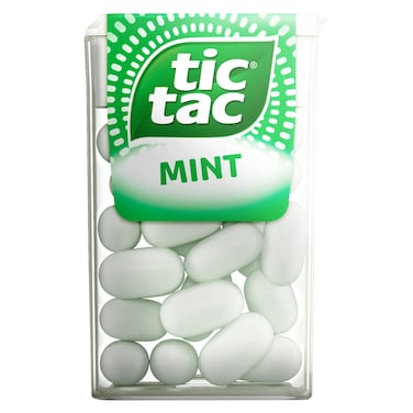 Tic Tac Mint Flavoured Mints 18g, On-the-Go Refreshment