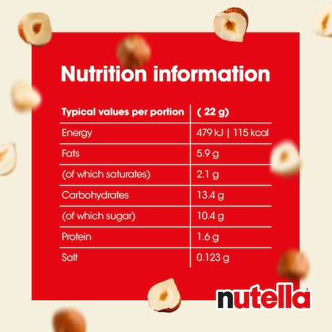 Nutella B-Ready Chocolate Wafer Bar Multi Pack 10 Bars 220g