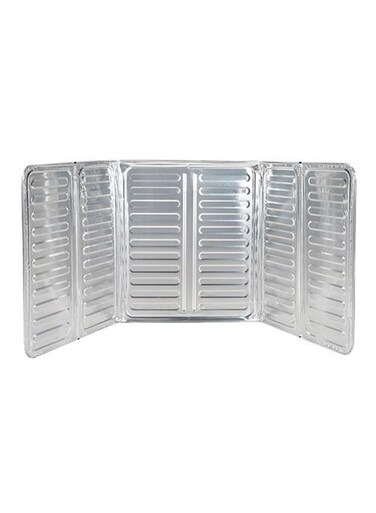 Oil Splatter Screen Silver