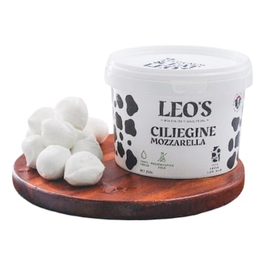 Leo's Cow's Milk Ciliegine Mozzarella Cheese 250g