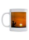 Islamic Prayer Printed Mug White/Orange/Black