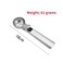 Steel Ice Cream Scoop with Trigger Release, Silver, 18.5x4.5x4.5cm