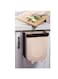 Showay Hanging Trash Can For Kitchen Cabinet Door, Collapsible Trash Bin Small Compact Garbage Can Attached To Cabinet Door Kitchen Drawer Bedroom Dorm Room Car Waste Bin Coffee, No