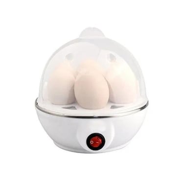350W Electric Egg Boiler, 7 Egg Capacity Automatic Egg Cooker Steamer with Auto Shut Off
