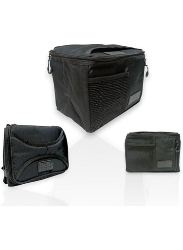 Kleez Insulated Lunch Bag &ndash; Reusable Food Carrier with Leakproof Lining &amp; Thermal Insulation &ndash; Durable, Lightweight &amp; Portable for Work, School &amp; Travel &ndash; Foldable after Use Medium Size